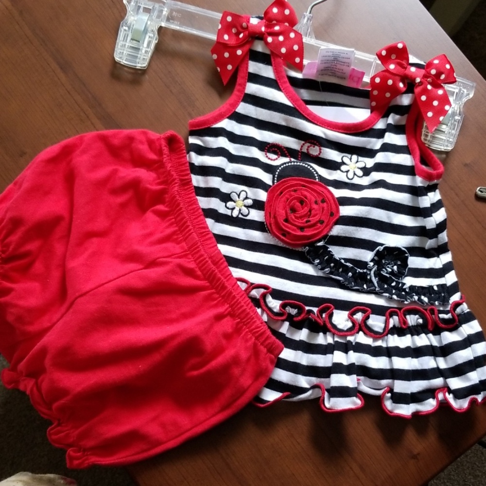 Lady bug outfit